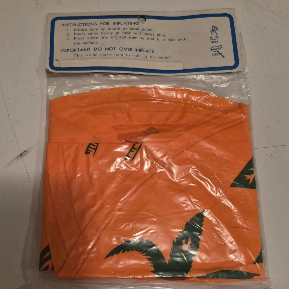 VTG Flordia Souvenir Orange Swim Ring